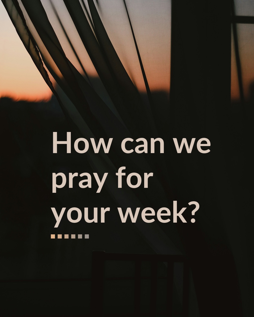 Example of a church social media graphic from Monday Mission